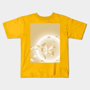 Delicate fractal flowers Kids T-Shirt